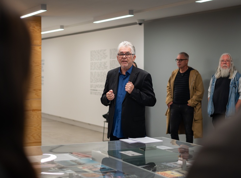 New Collectivism – Books and Catalogues of Visual Art, accompanying programme of the Grey Area project (Cukrarna Gallery/MGML, Slovenia), opening, 22 October 2025.