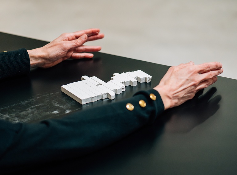 Martine Viale: Untitled (Wanderings), PERFORMATIVA I., Cukrarna Gallery/MGML, 2024.