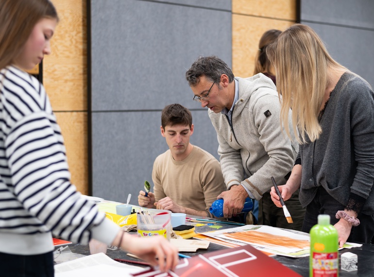 Delavnica čuječega risanja s Petrom Ciuhom, spremljevalni program razstave ART VITAL (MGML, SLO), 14. 2. 2026.