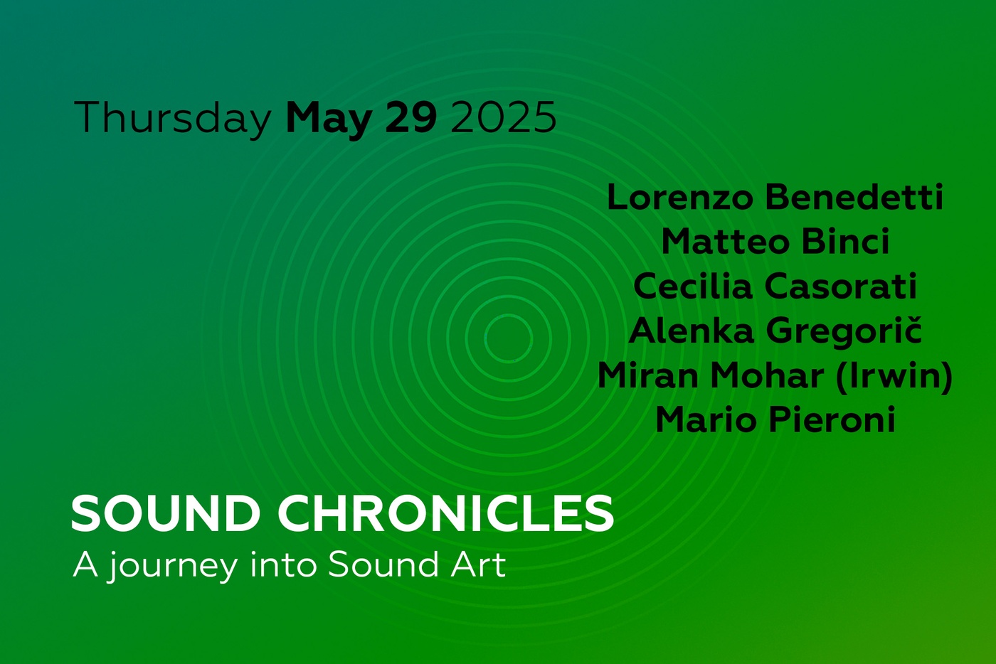 Sound Chronicles: A Journey into Sound Art