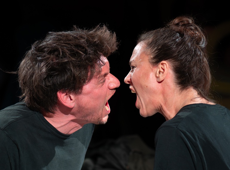 Primož Bezjak & Katarina Stegnar: "AAA-AAA (1978/2026)", program reperformansov ART VITAL – 12 let tandema Ulay / Marina Abramović, Cukrarna / MGML, 8. 3.2026