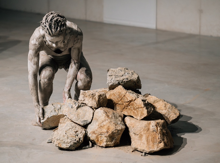 Ivana Kalc & Tajči Čekada: WORKSITE 101/3 (Radilište 101/3), PERFORMATIVA I. Cukrarna Gallery/MGML, 2024.