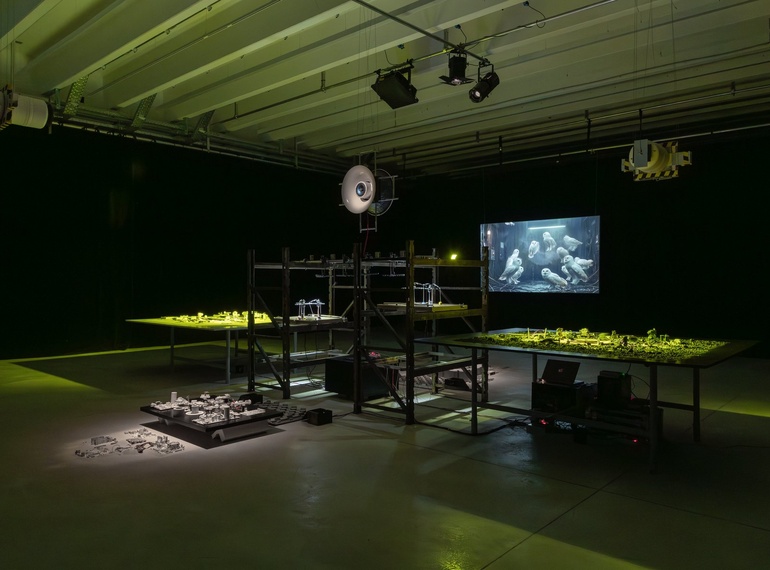 Marko Batista: "At the Edge of Reason", exhibition at Cukrarna Gallery (MGML, SLO), 2025.