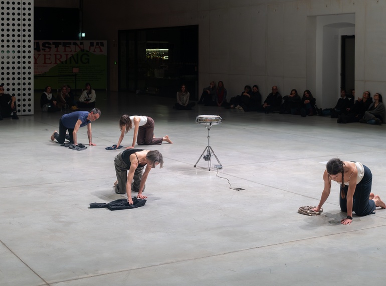 Kristina Aleksova & Anita Wach: Kristina Aleksova & Anita Wach: A Moment When Everything Stops, PERFORMATIVA IV., Cukrarna Gallery/MGML, 2025.