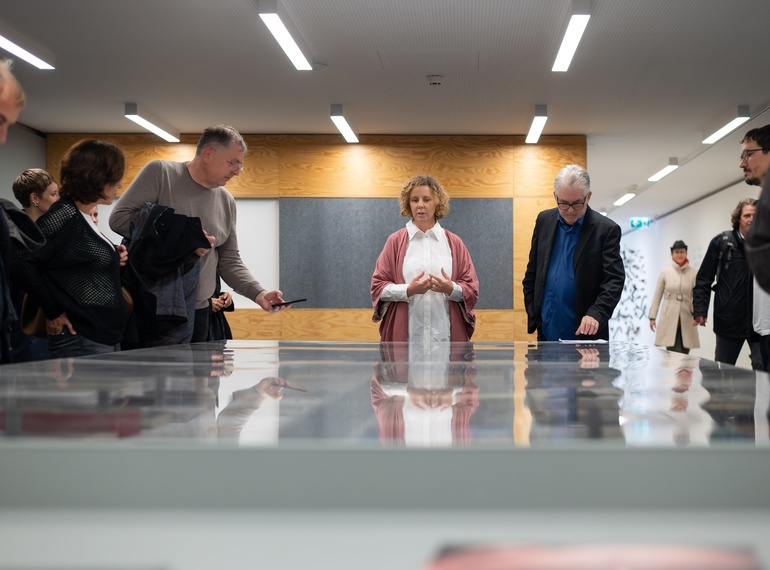 New Collectivism – Books and Catalogues of Visual Art, accompanying programme of the Grey Area project (Cukrarna Gallery/MGML, Slovenia), opening, 22 October 2025.