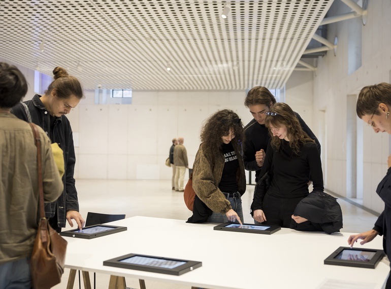 Forensic Architecture, exhibition at the Indigo Festival, Cukrarna / MGML, 10 October 2025.