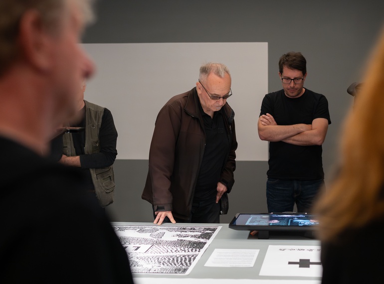 LAIBACH VERBOTEN! skice, matrice, dokumenti, razstava v Sivi coni (MGML, SLO), 2025.