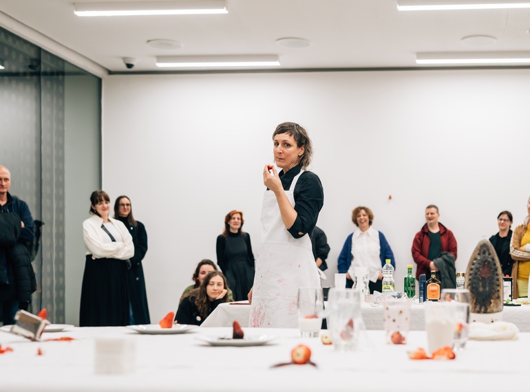 Eva Meyer-Keller: Death Is Certain, PERFORMATIVA IV., Cukrarna Gallery/MGML, 2025.