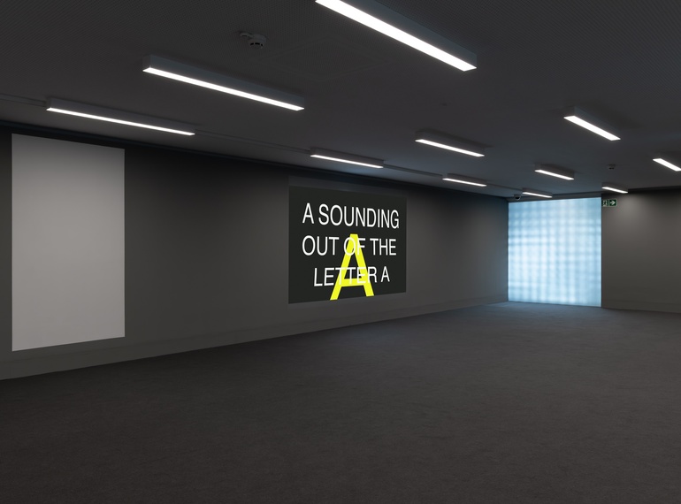 Shannon Ebner: “A PUBLIC CHARACTER” as part of the project “Grey Area” at Cukrarna Gallery (MGML/SLO), June 2025.