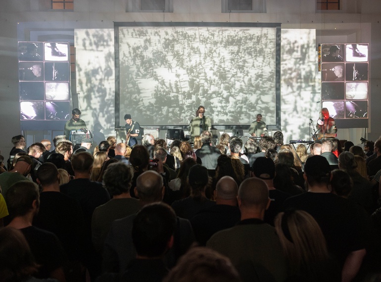 Laibach: Mi kujemo bodočnost, rekonstrukcija zgodovinskega koncerta