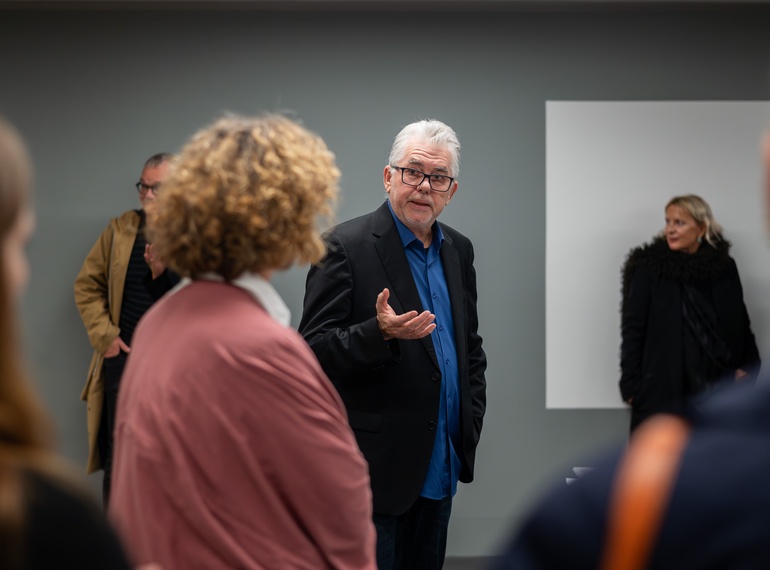 New Collectivism – Books and Catalogues of Visual Art, accompanying programme of the Grey Area project (Cukrarna Gallery/MGML, Slovenia), opening, 22 October 2025.