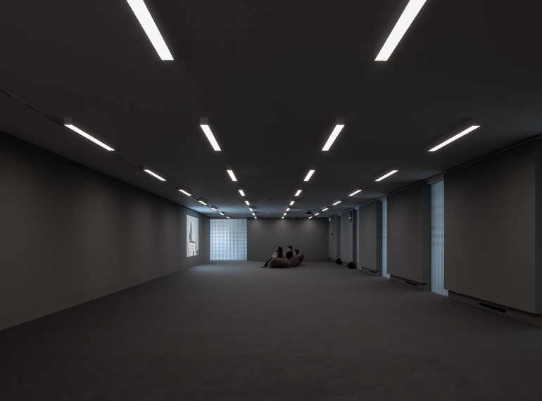 Virgil Abloh: “INSERT COMPLICATED TITLE HERE” as part of the project “Grey Area” at Cukrarna Gallery (MGML/SLO), November 2024.