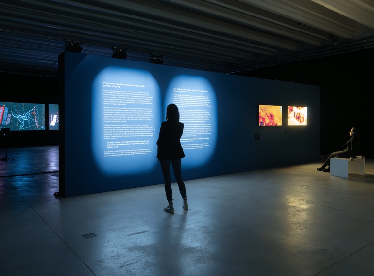 Topologies of Air, exhibition at Cukrarna Gallery (MGML, SLO), 2025