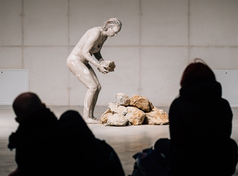Ivana Kalc & Tajči Čekada: WORKSITE 101/3 (Radilište 101/3), PERFORMATIVA I. Cukrarna Gallery/MGML, 2024.