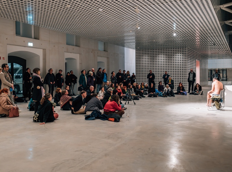 Slaven Tolj: Ljubljana, 25. 1. 2024, PERFORMATIVA I. Cukrarna Gallery/MGML, 2024.