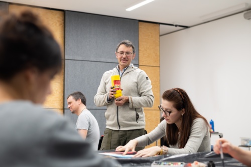 Delavnica čuječega risanja s Petrom Ciuhom