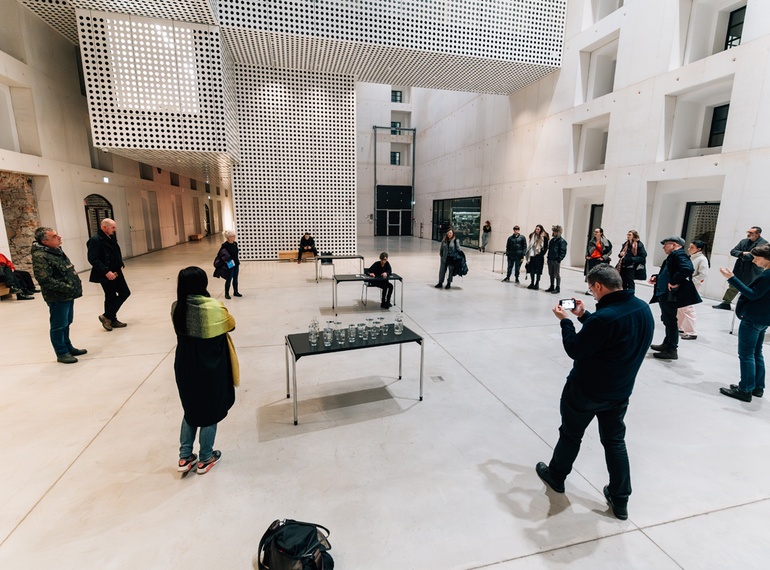 Martine Viale: Untitled (Wanderings), PERFORMATIVA I., Cukrarna Gallery/MGML, 2024.